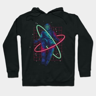 Neon Space Odyssey Hoodie